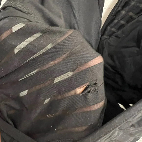 Jets by jessika Allen black striped sheer Australian one piece swimsuit size 4 - Picture 10 of 12